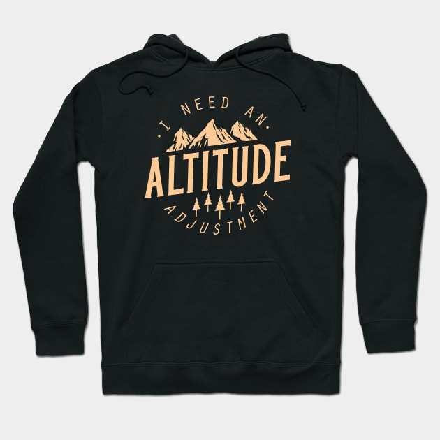 Altitude Adjustment Hoodie by LuckyFoxDesigns